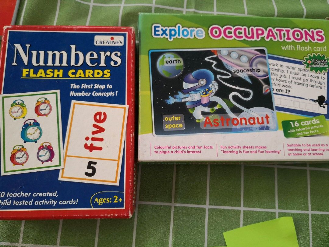 Flashcards, riddle cards, Hobbies & Toys, Books & Magazines, Children's ...
