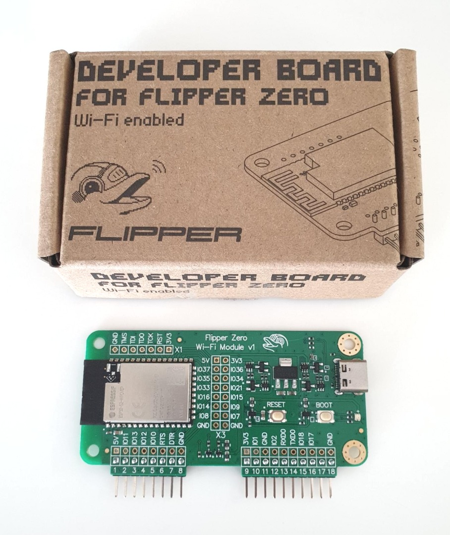 Flipper Zero WiFi Module v1 (GPIO Dev Board Flashed with FZ Marauder