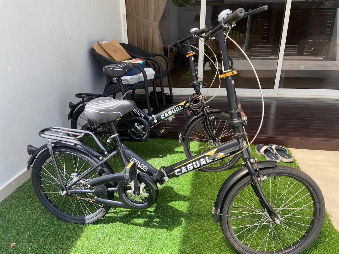 Foldable Adult Black Bicycles Bike (JIJI), Sports Equipment, Bicycles