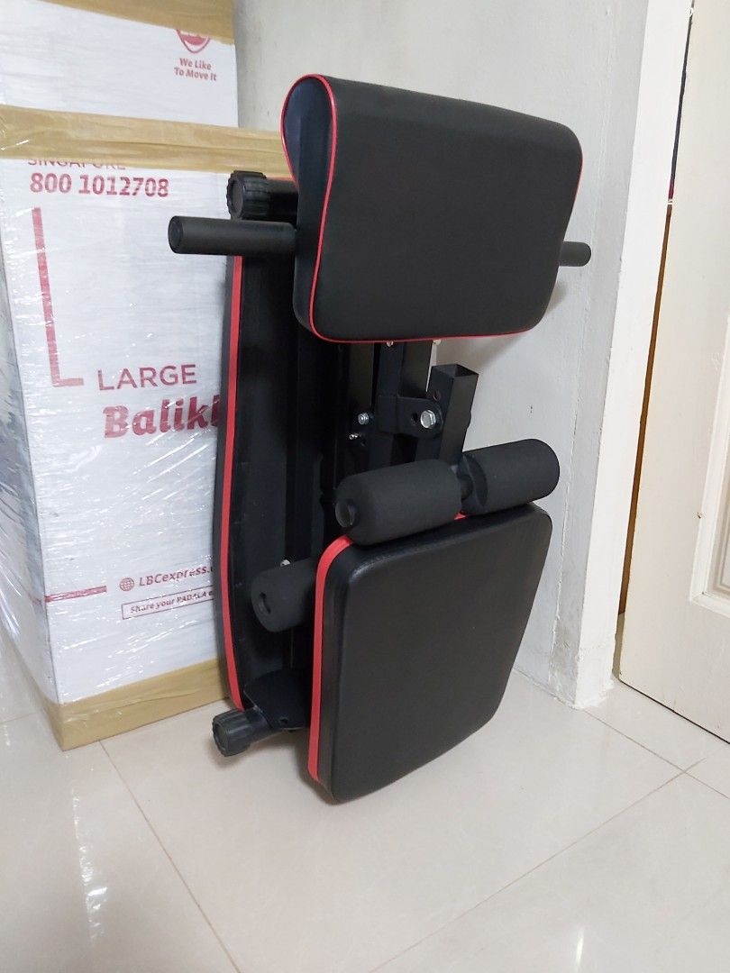 Folding Bench Press, Sports Equipment, Exercise & Fitness, Cardio