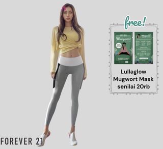 Forever 21 Sport Leggings Colorblock Athletic Leggings