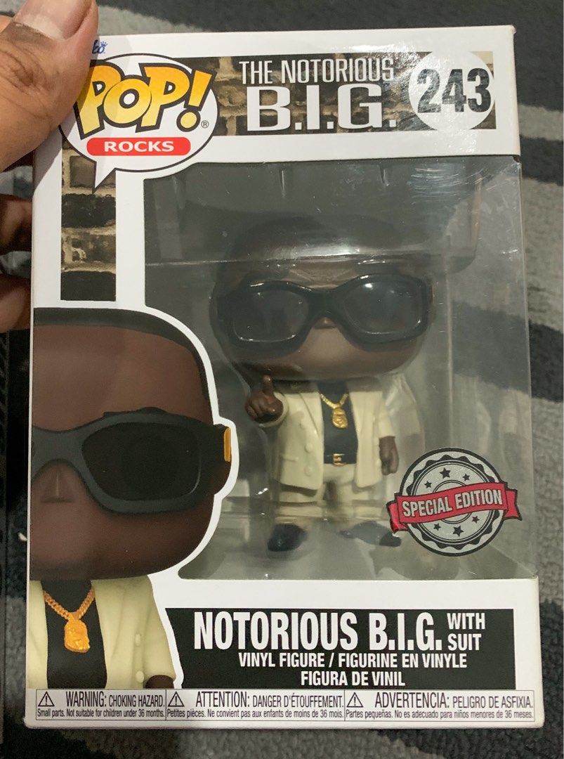 Funko pop Notorious big, Hobbies & Toys, Toys & Games on Carousell