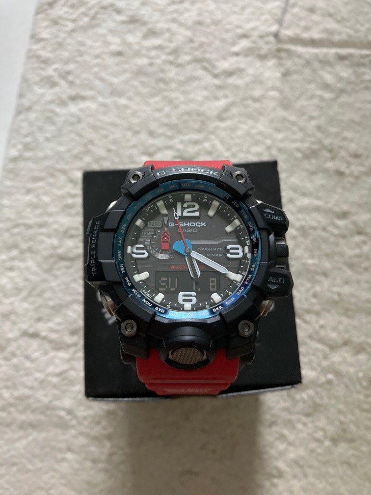 G Shock GWG 1000 mudmaster rescue red