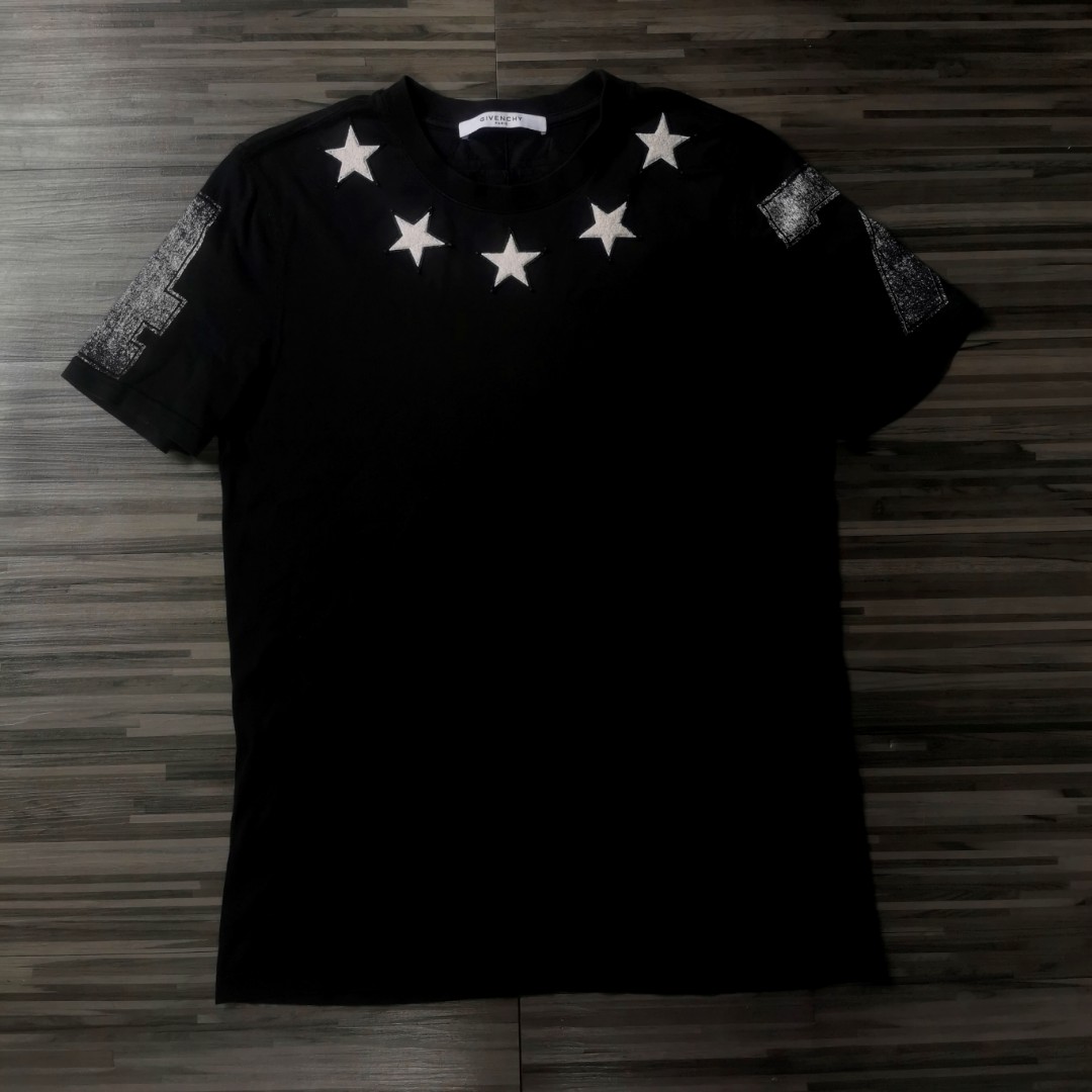 Givenchy  スター 星 ラウンドネック Tシャツ Tシャツ/カットソー(半袖/袖なし) 在庫入替特価