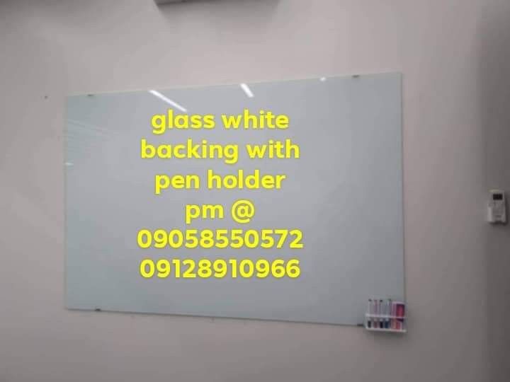 Glass Board ob wall Glass Rolling Board Glass Calendar Board Podium