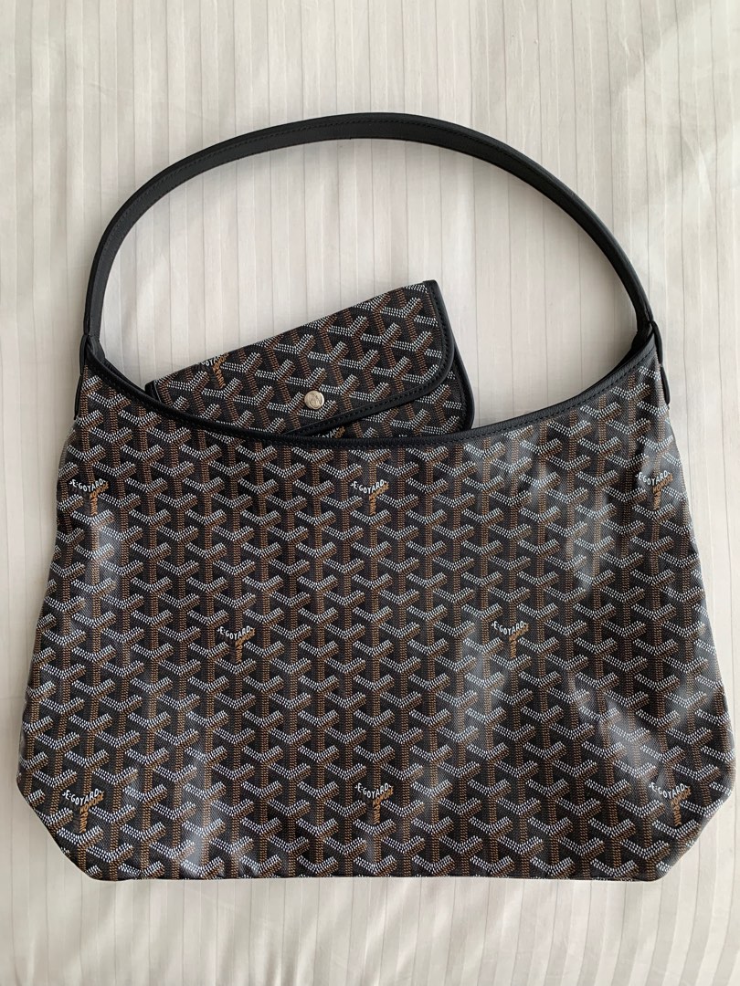 Goyard rouette grey, Fesyen Wanita, Tas & Dompet di Carousell