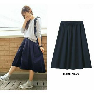 GU Dark Navy Skirt