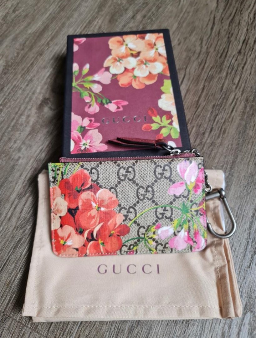 Gucci blooms key pouch store