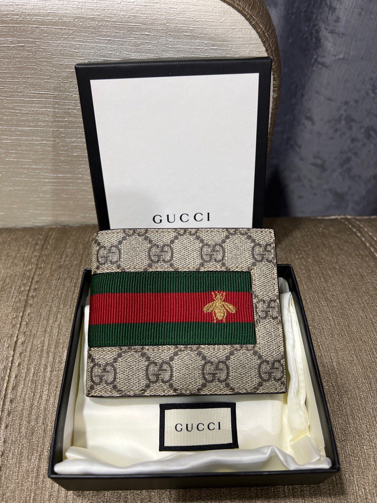 Gucci Wallet, Men's Fashion, Watches & Accessories, Wallets & Card ...