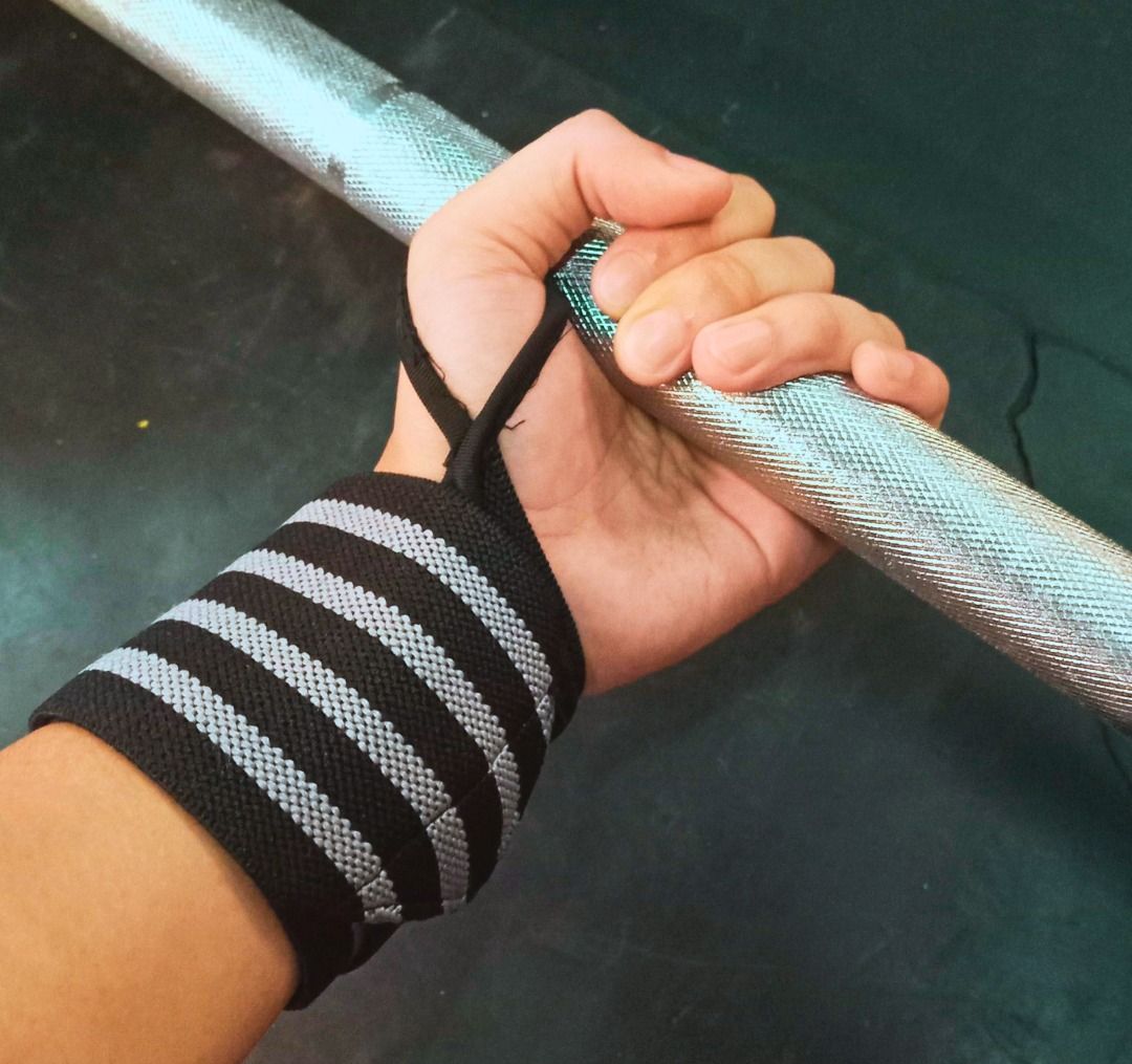 GYM WRIST WRAPS, Sports Equipment, Exercise & Fitness, Weights