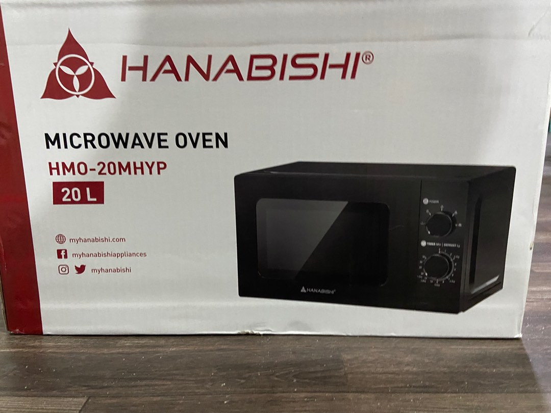 Hanabishi Microwave Oven, TV & Home Appliances, Kitchen Appliances