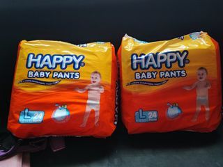 HAPPY BABY Diaper Pants | Large 24pcs./pack