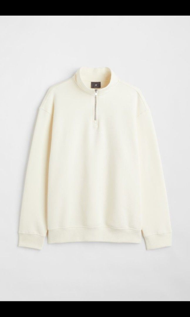 H&M Relaxed Fit Zip-Top Sweatshirt