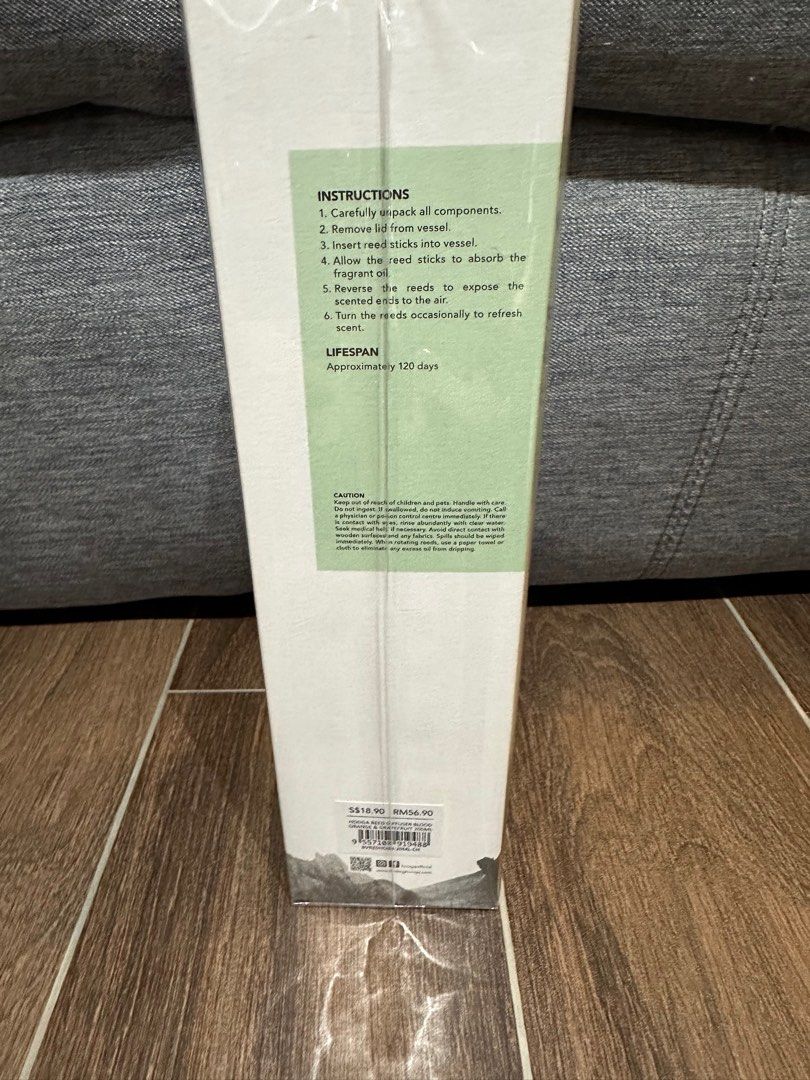 Hooga Reed Diffuser, Furniture & Home Living, Home Decor, Other Home