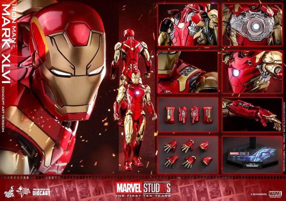 Hot toys iron man mark 46 deals