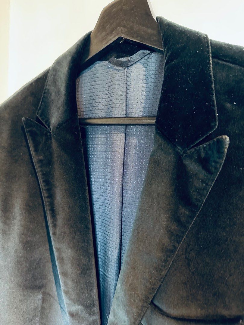 Hugo Boss Velvet Jacket Men s Fashion Coats Jackets and