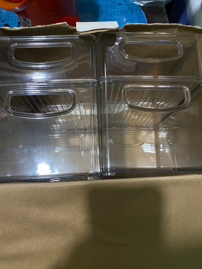 iDesign 4piece kitchen bin set, Furniture & Home Living, Kitchenware & Tableware, Food