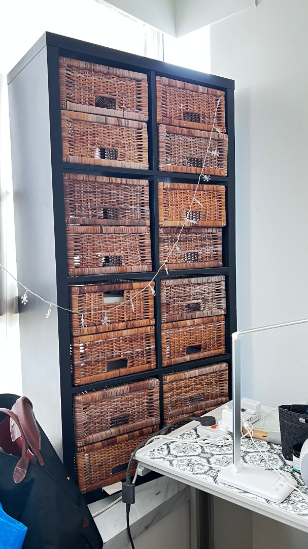 Ikea Baskets & Kallax, Furniture & Home Living, Furniture, Shelves