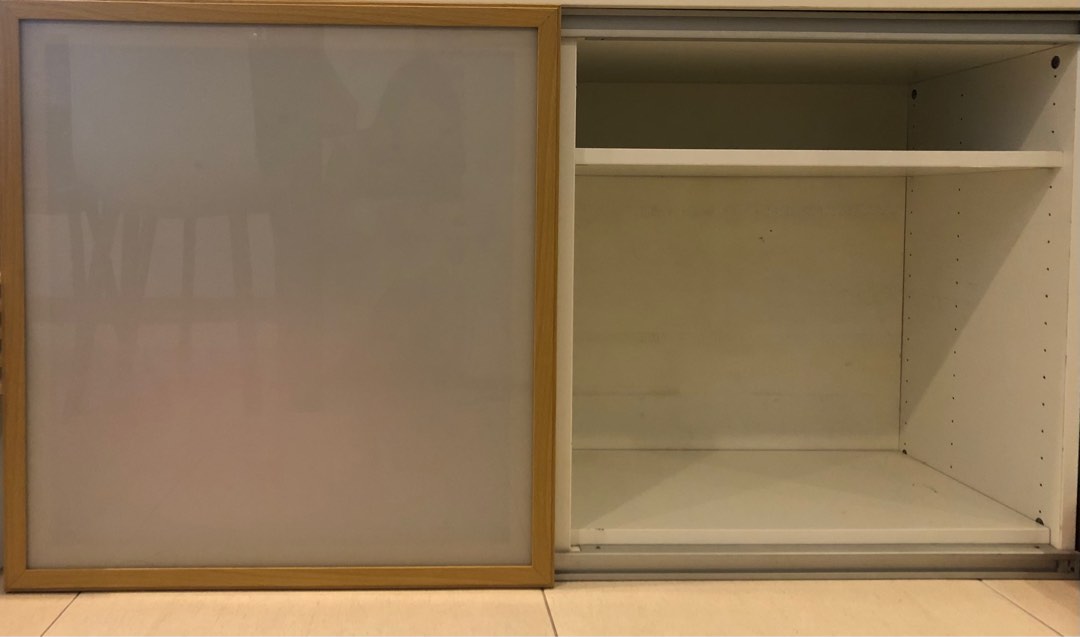 IKEA Cabinet sliding door, Furniture & Home Living, Furniture, Shelves ...