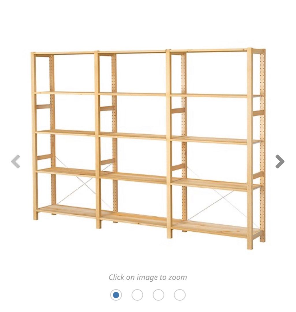 IKEA IVAR Shelving Unit (179cm height x 30cm depth), 傢俬＆家居, 傢俬, 書櫃、櫃子及架