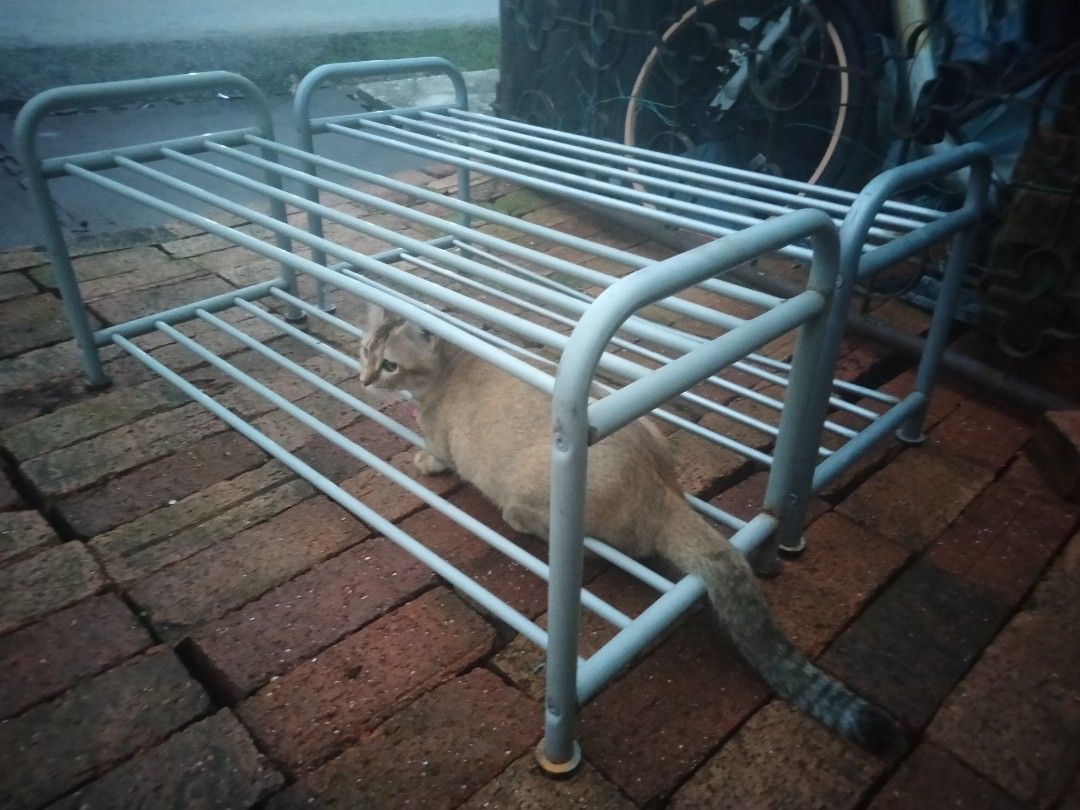 Ikea Logga Metal Shoe Rack