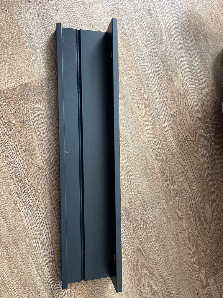 IKEA MOSSLANDA Picture Ledge Black 55 cm, Furniture & Home Living, Home