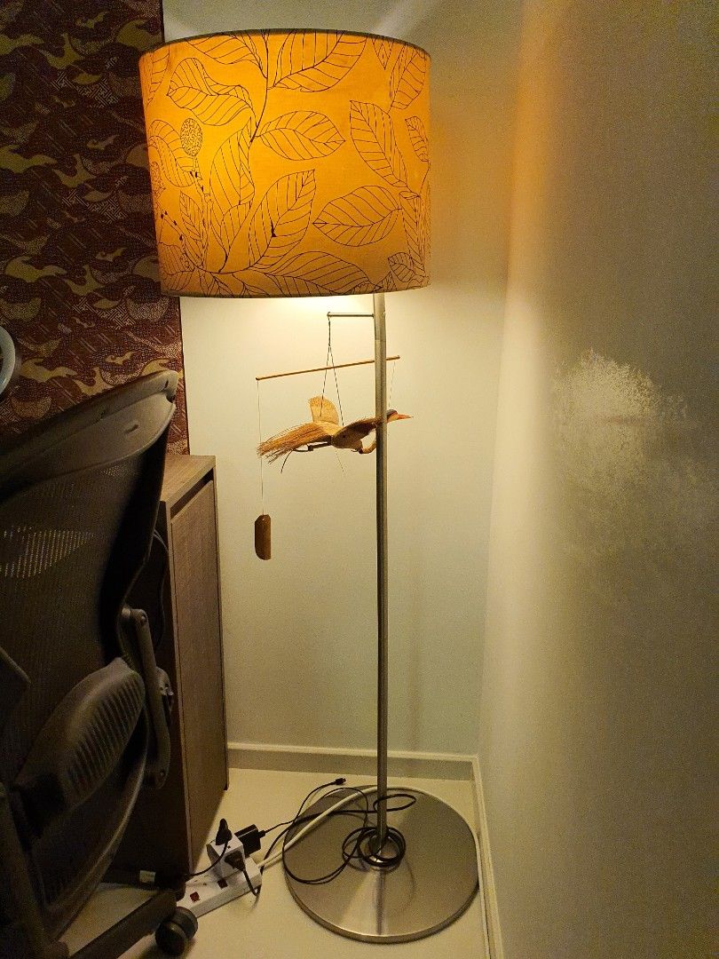 IKEA Stockholm floor lamp old design, Furniture & Home Living, Lighting