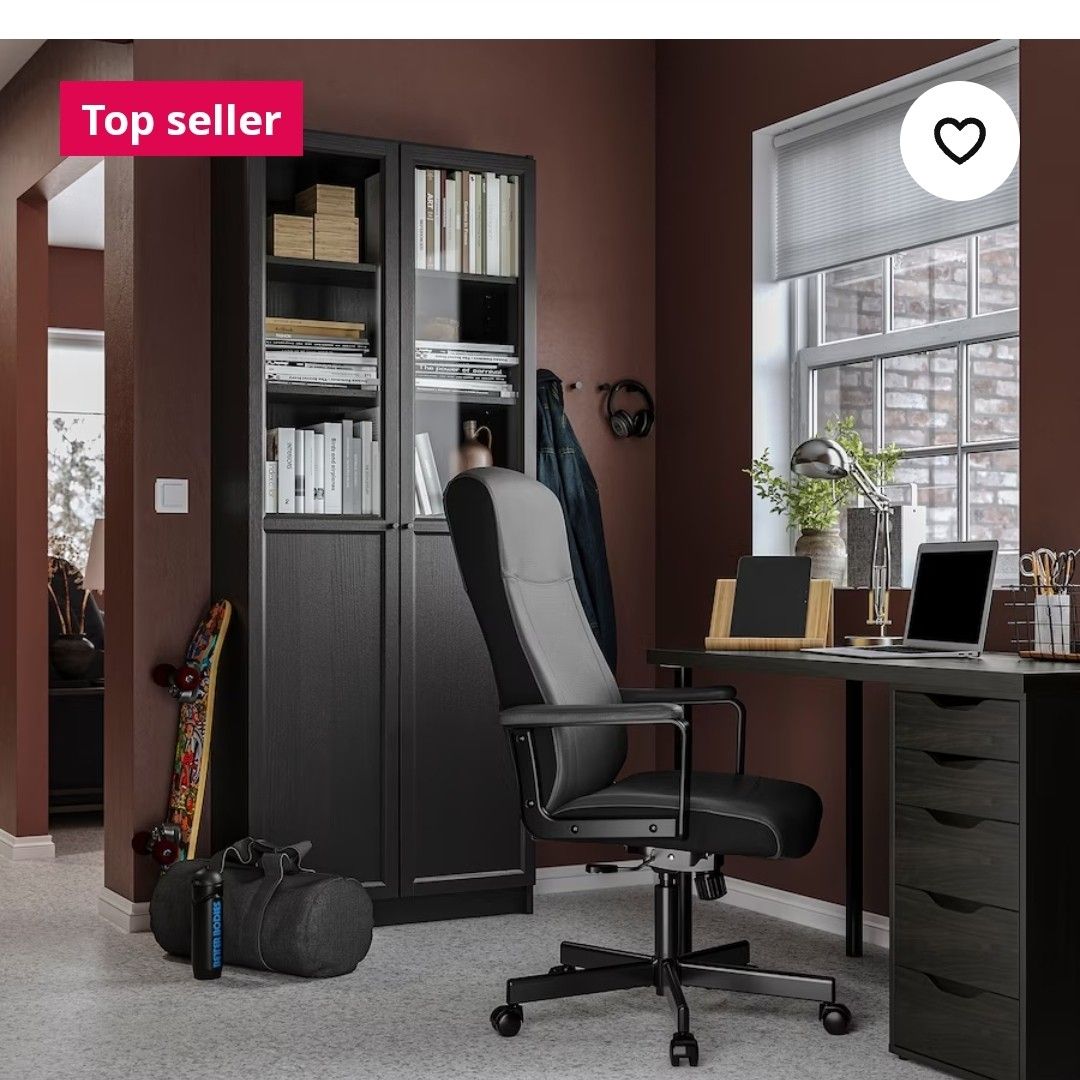 Ikea Swivel Office Chair, Furniture & Home Living, Furniture, Chairs On  Carousell