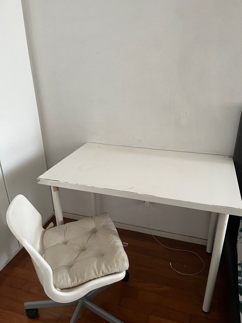 IKEA Table and chair, Furniture & Home Living, Furniture, Tables & Sets