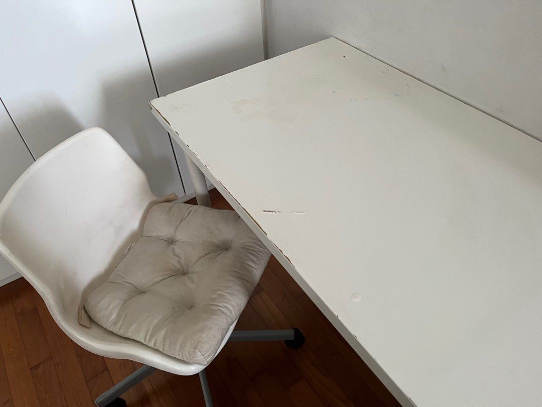 IKEA Table and chair, Furniture & Home Living, Furniture, Tables & Sets