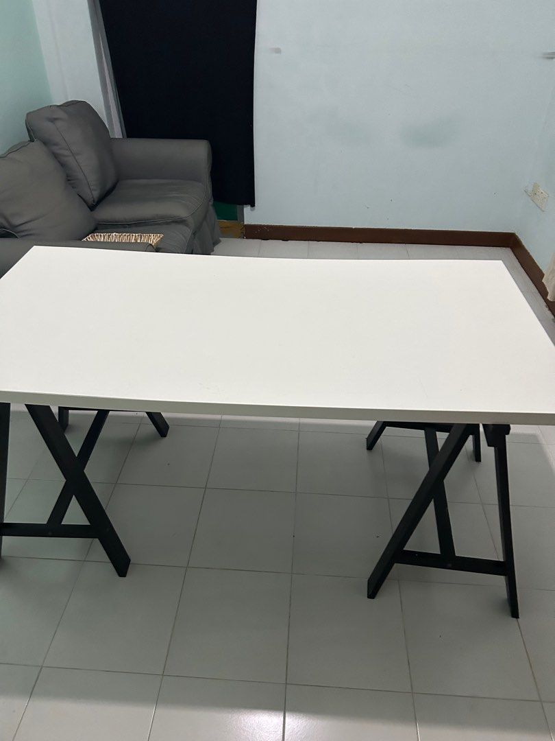 IKEA Table Legs and Table Top, Furniture & Home Living, Furniture, Tables & Sets on Carousell