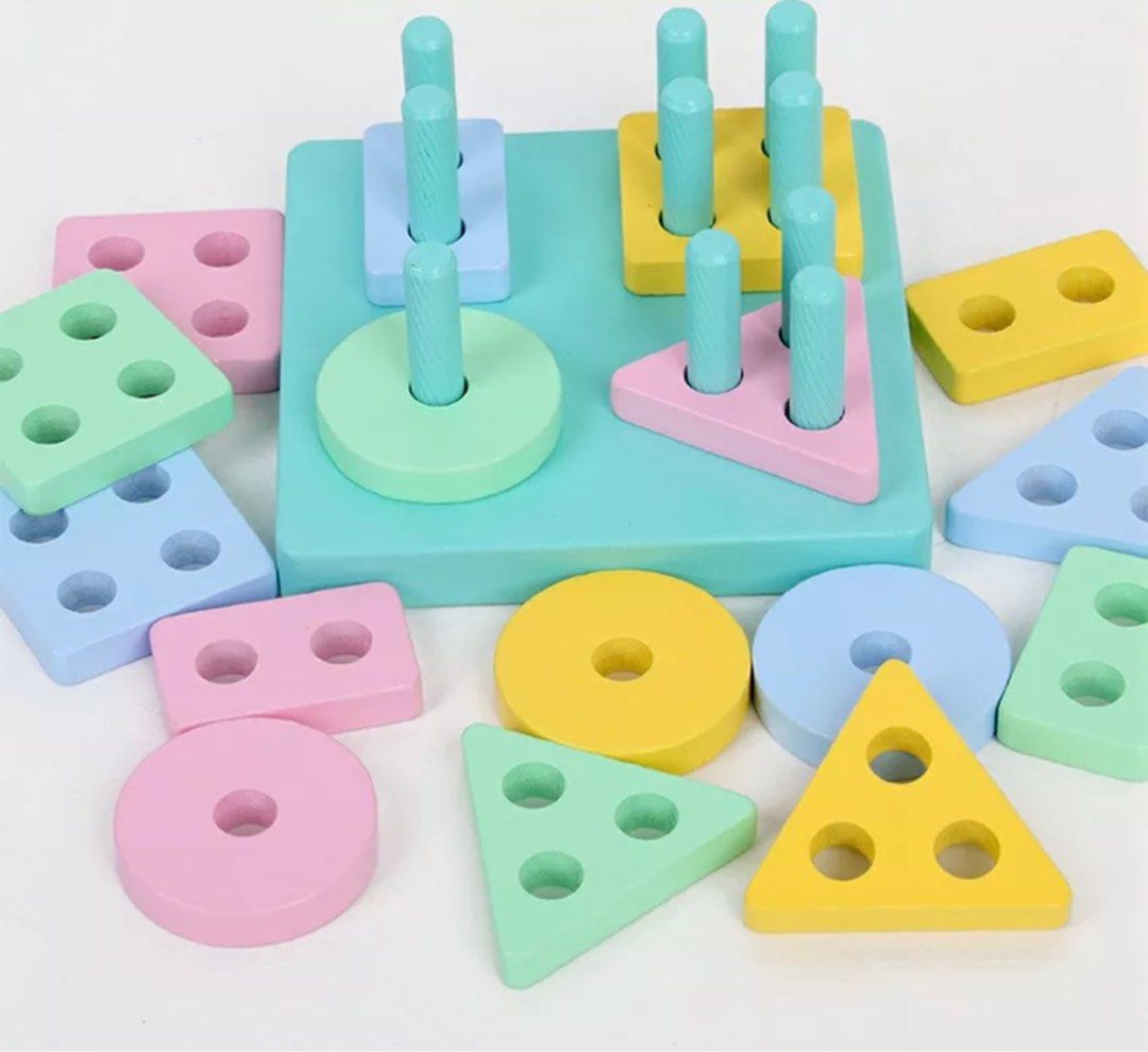 Instock* interactive stack up blocks, Babies & Kids, Infant Playtime on