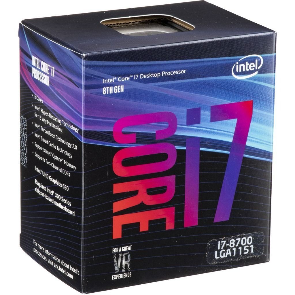 Intel Core I7-8700 Socket 1151 used Like New, Computers & Tech