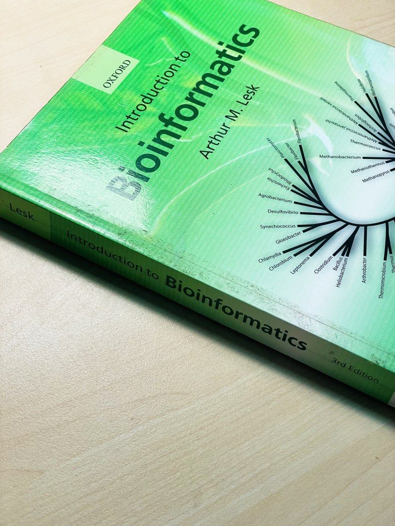 INTRODUCTION TO BIOINFORMATICS, 3RD EDITION | OXFORD | ARTHUR M. LESK ...