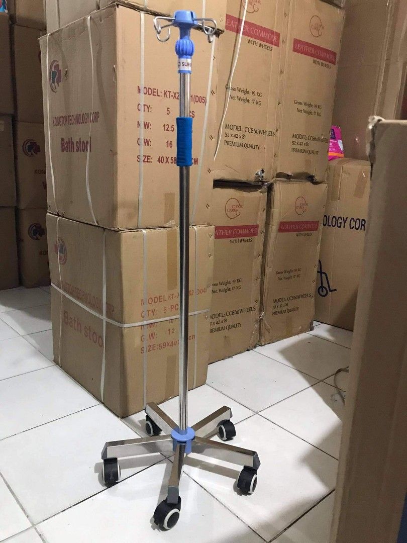 Iv stand with wheels, Health & Nutrition, Medical Supplies & Tools on