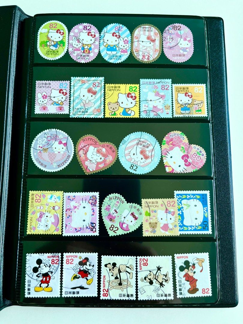 Japan stamps Album 02min, Hobbies & Toys, Memorabilia & Collectibles