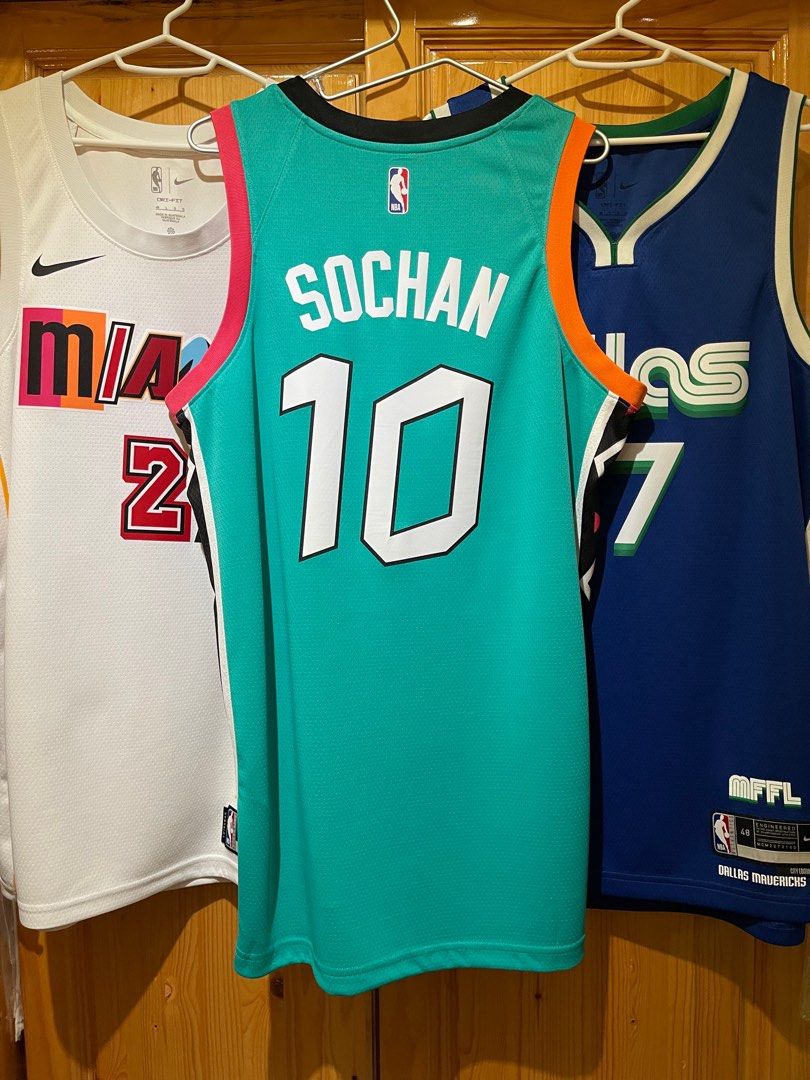 Jeremy Sochan - San Antonio Spurs - Game-Worn City Edition Jersey