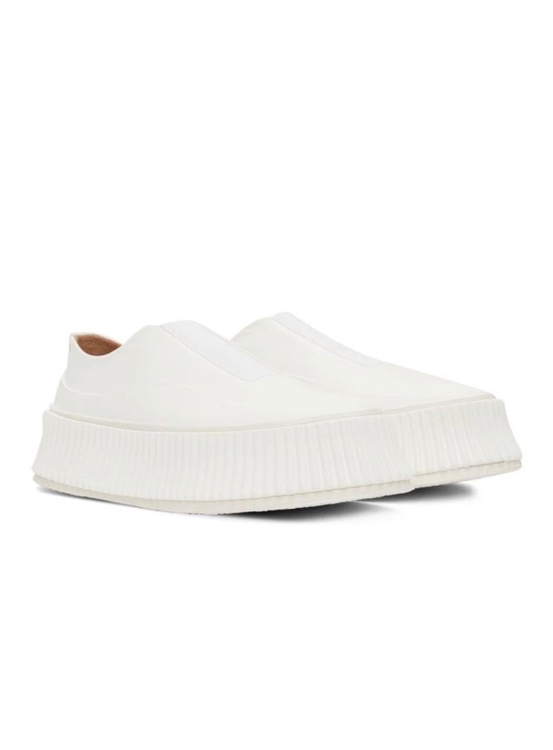 新品未使用Jil Sander LEATHER SNEAKERS SLIP ON ローファー | kyokuyo