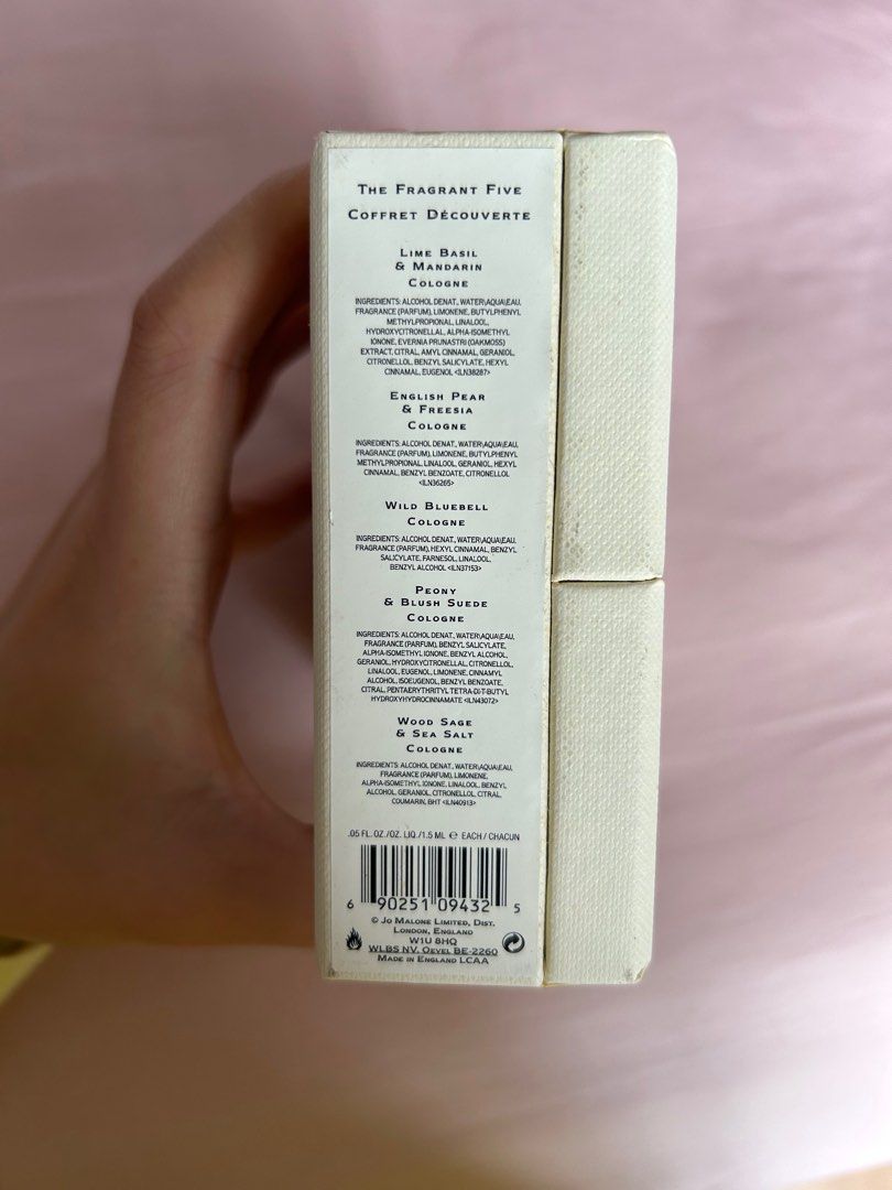 Jo Malone Cologne discovery set, Beauty & Personal Care, Fragrance