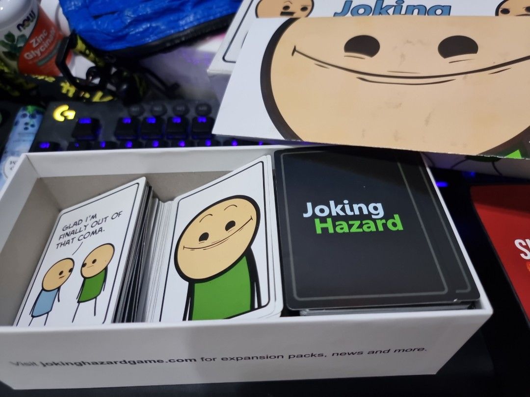 Joking Hazard card game, Hobbies & Toys, Toys & Games on Carousell