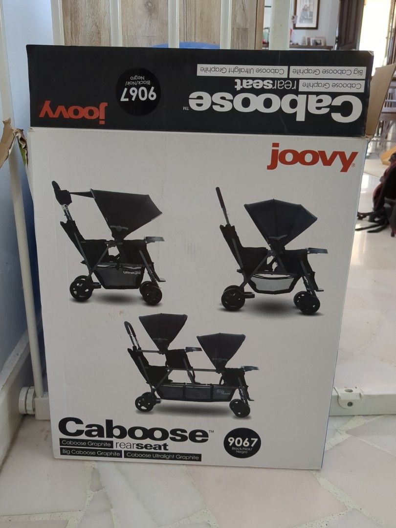 Joovy Caboose Ultralight Rear Seat Car Seat Adapter Babies