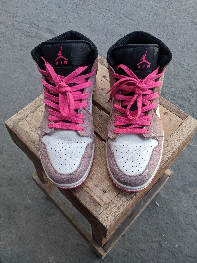 Jordan 1 hyper pink crimson tint sales