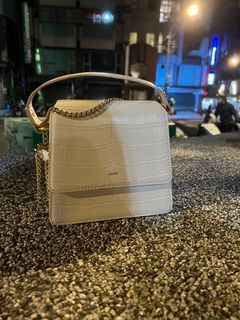 JWPEI 鱷魚紋包 白色