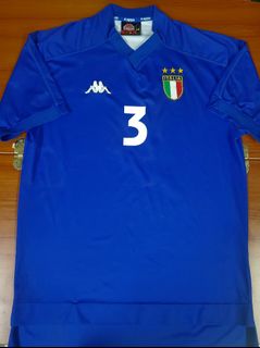 Kappa Italy Home Maldini 1999 Italy Maldini Home Large Size Jersey Shirts62938603238913110