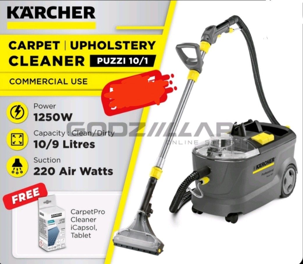 Karcher Puzzi 10/1, TV & Home Appliances, Vacuum Cleaner & Housekeeping