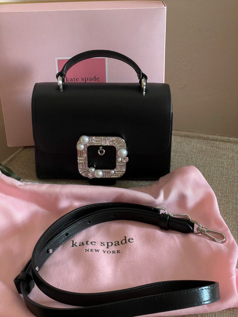 Kate Spade lovitt buckle small top handle bag