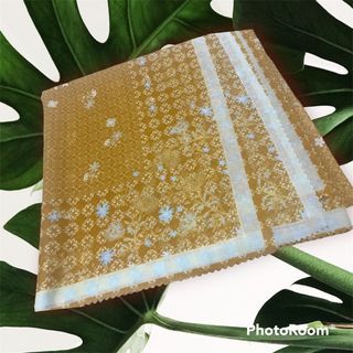 Kerudung segiempat motif voal lasercut