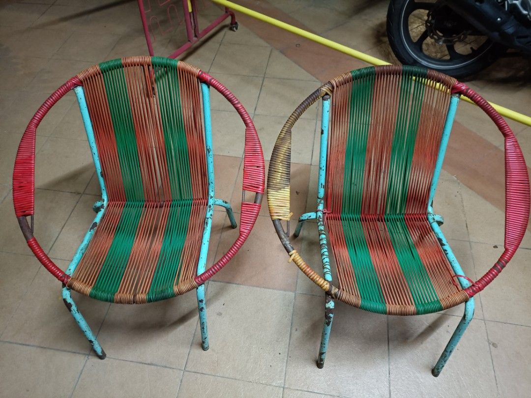 Kerusi bulat dulu2, Hobbies & Toys, Collectibles & Memorabilia, Vintage