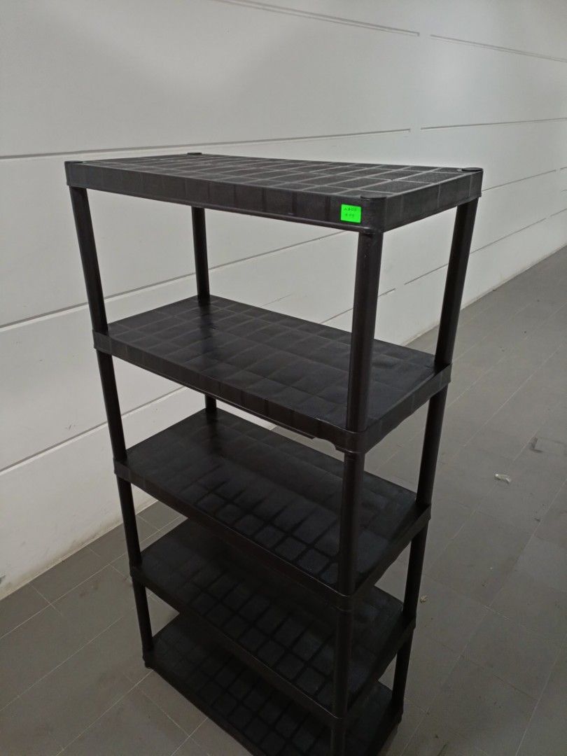 KETER Sigma 18* 5 Tier Shelving in BLACK, Furniture & Home Living