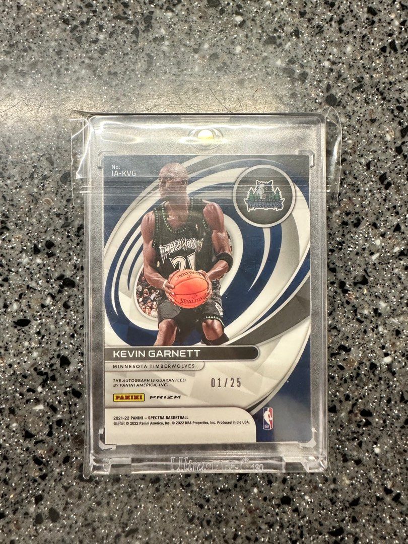 2021 Spectra Kevin Garnett Auto 25シリ-